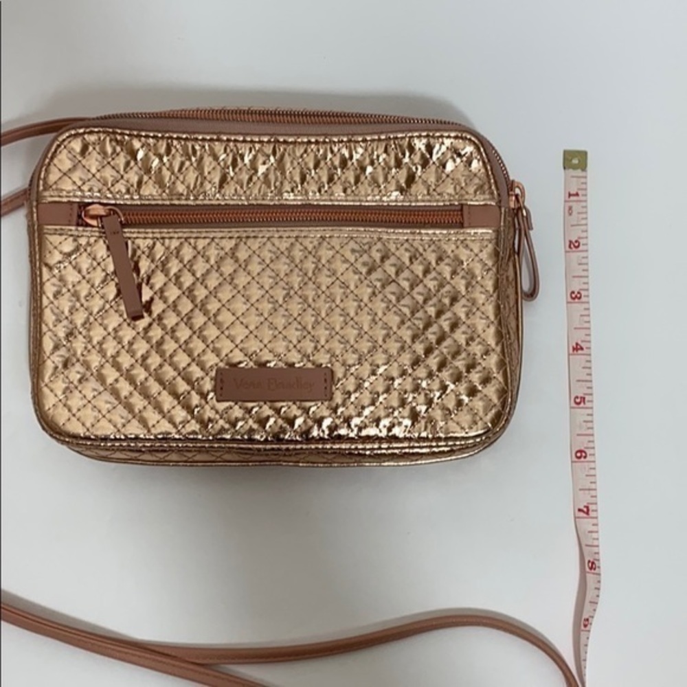 Vera Bradley Rose Gold Crossbody Bag - Picture 7 of 7